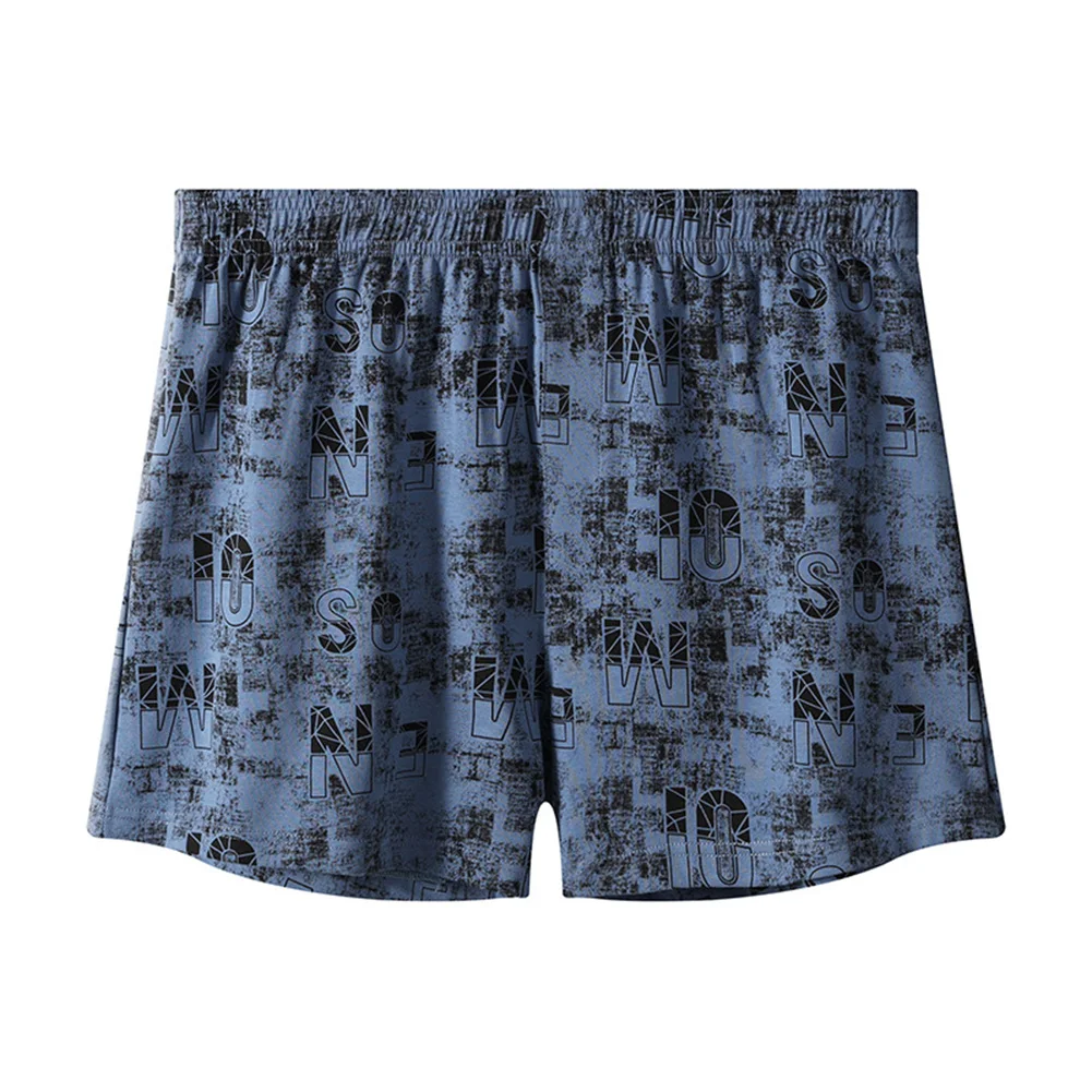 

Classic Style Underwear Breathable Boxer Shorts 5 Spandex Material 95 Cotton Fabric Classic Printed Men's Underpants