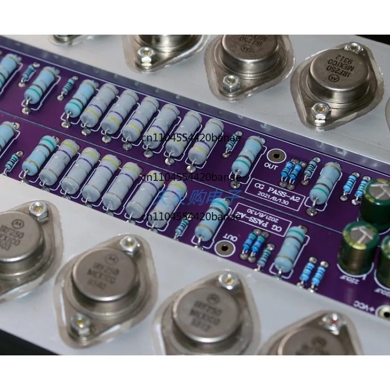 PASS A2 power amplifier board, pure Class A, single-ended Class A HIFI power amplifier board, large armor, high power