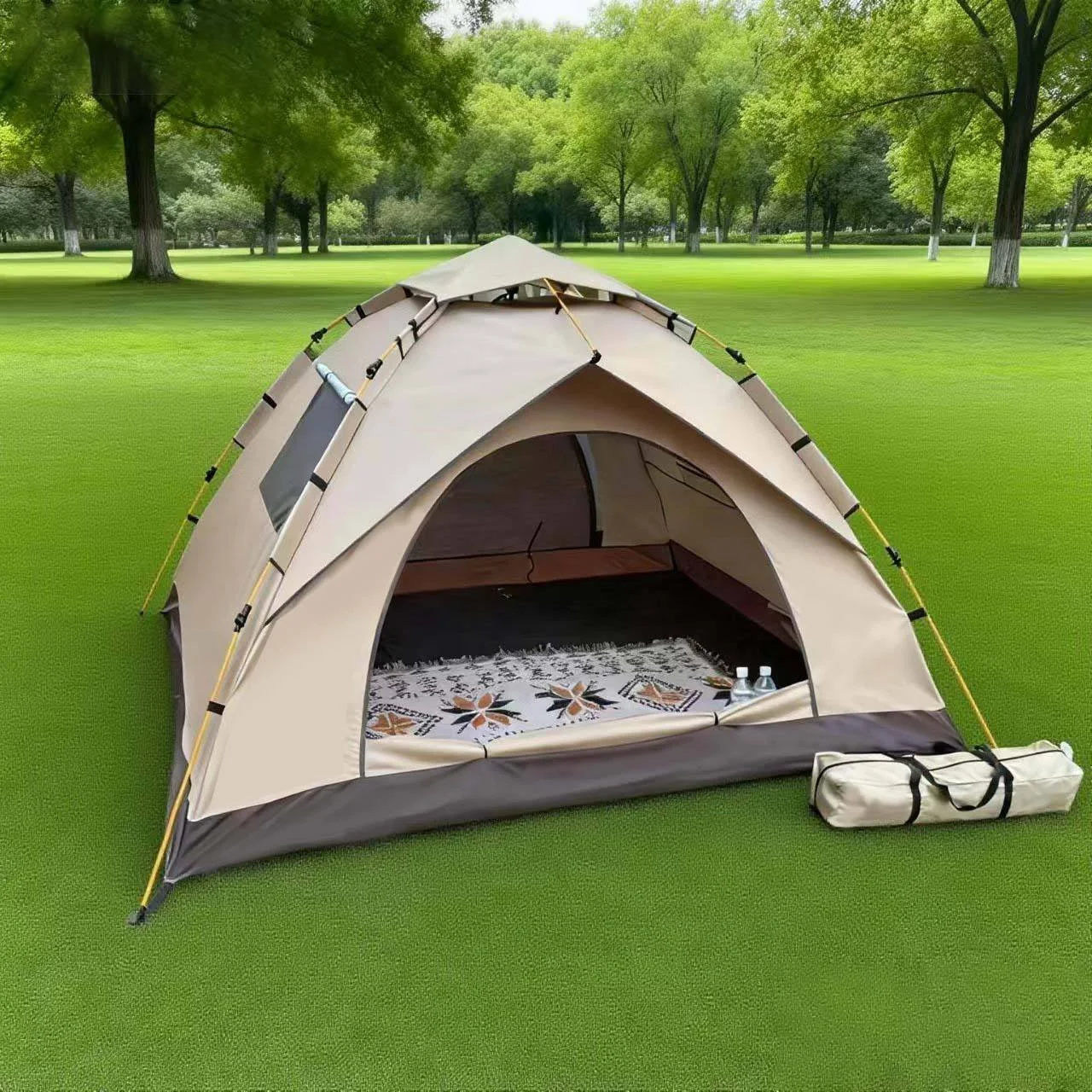

Outdoor Automatic Camping Tent, Waterproof and Mosquito Proof, Large Family Tent