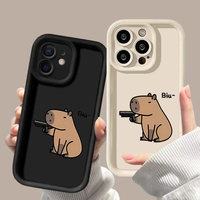 Cute Funny Capybara Case for Huawei Honor 200 Pro 90 Lite 5G Magic 6 Pro Nova 11 11i 9 10 SE 5T Y9S X7 X9 Y9 Prime 2019 Cover