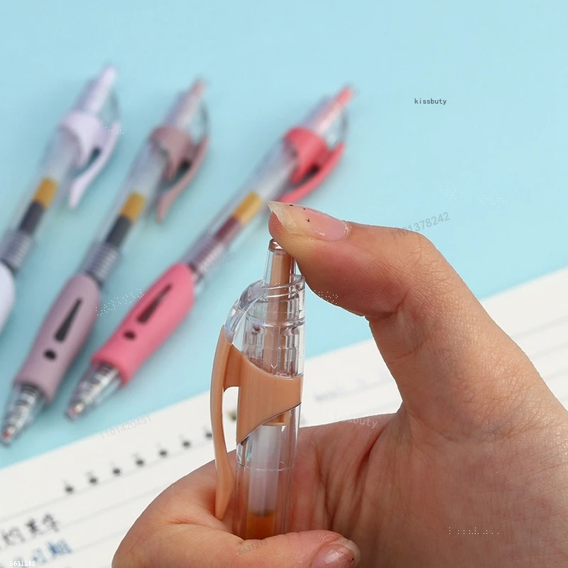 قلم جل قابل للسحب بلون عتيق ، عبوات الكتابة ، لوحة الكتابة على الجدران ، أقلام حبر جاف ملونة ، قرطاسية مكتب المدرسة ، 6 قطعة ، 30 قطعة