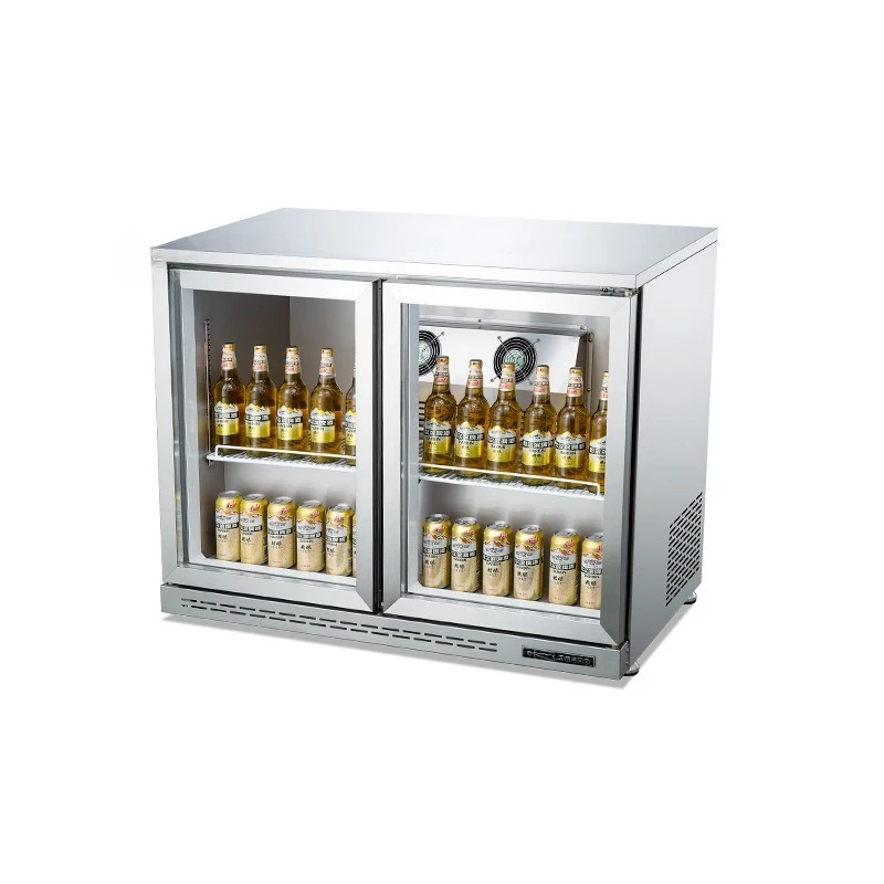 Beer Display Cabinet Refrigerated Beverage Soda Under Table Wine Cabinet
