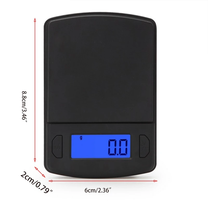 Digital Lab Scale 500g x 0.1g Precision Electronic Scale LCD Display Analytical Balance Jewelry Scale Scientific Scale - Image 6