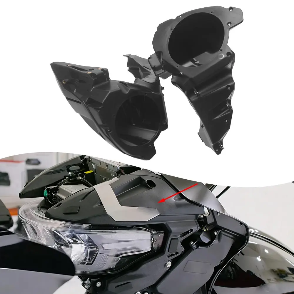 

1 пара черных накладок на внутренние динамики мотоцикла для Harley Touring Road Glide CVO/SE ST FLTRXSTSE FLTRXSE FLTRX 2023-2026