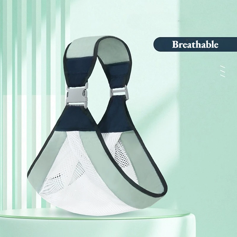 حمالة أطفال قابلة للتعديل، حمالة حلقية متعددة الوظائف للرضع لملحقات حاملة الأطفال الصغار، منشفة أطفال أمامية للحمل #5