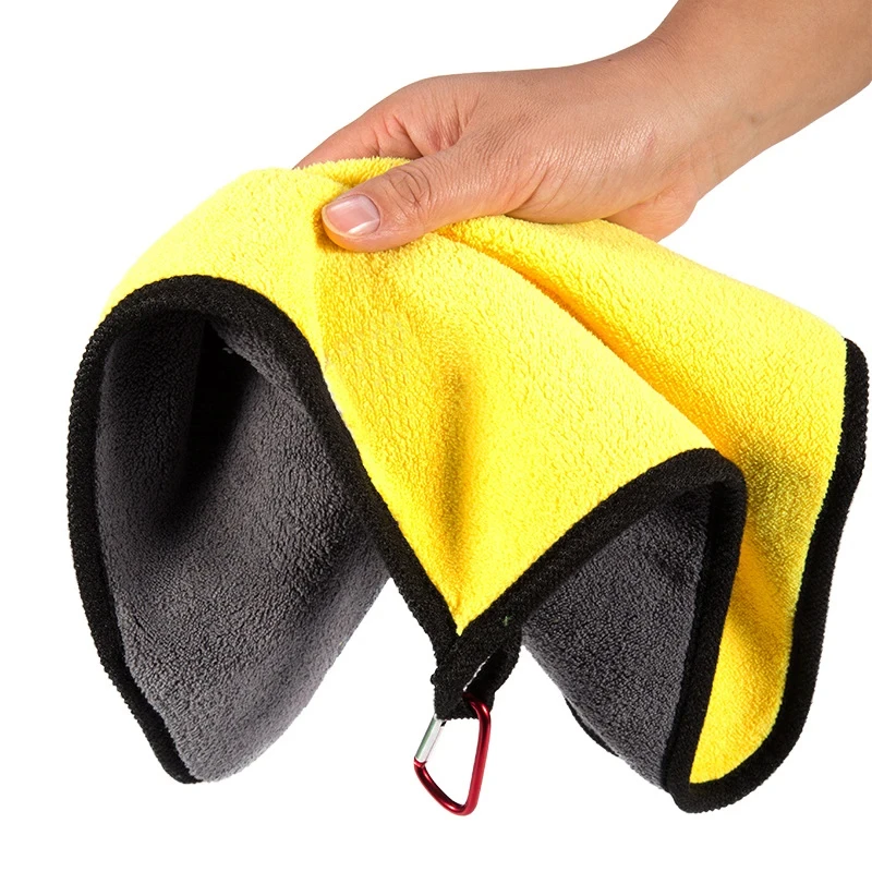 Outdoor Sport Verdickung Angeln Handtuch Nicht-stick Saugfähigen Angeln Kleidung Wischen Hände Weichen Handtuch Angeln Zubehör Ausrüstung – Detail 2