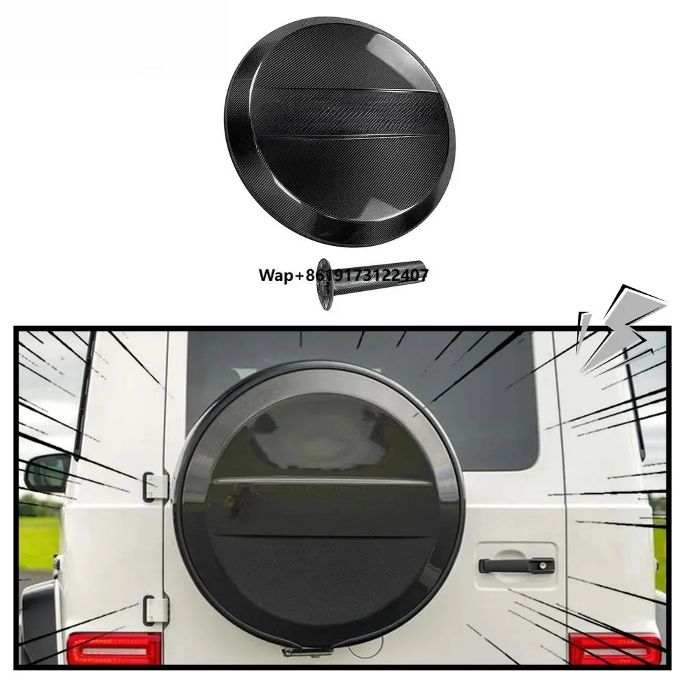 

Brabx Style Dry Carbon Fiber Wheel Spare Tire Cover for G-Class W463 2005-2018