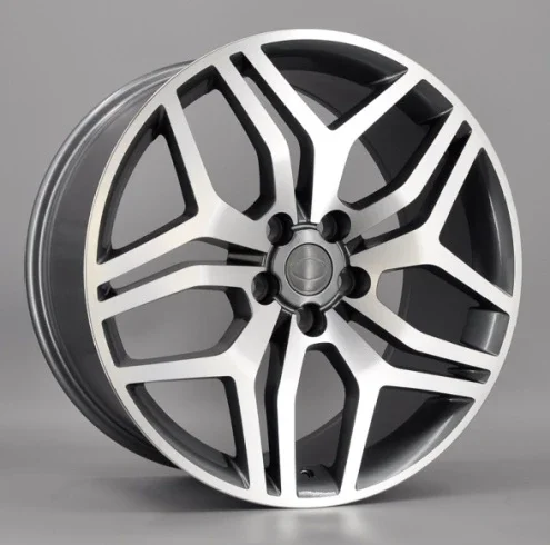 Hot-selling OEM 20 inch 5 holes 5*120 grey polish color alloy car wheel rim in stock