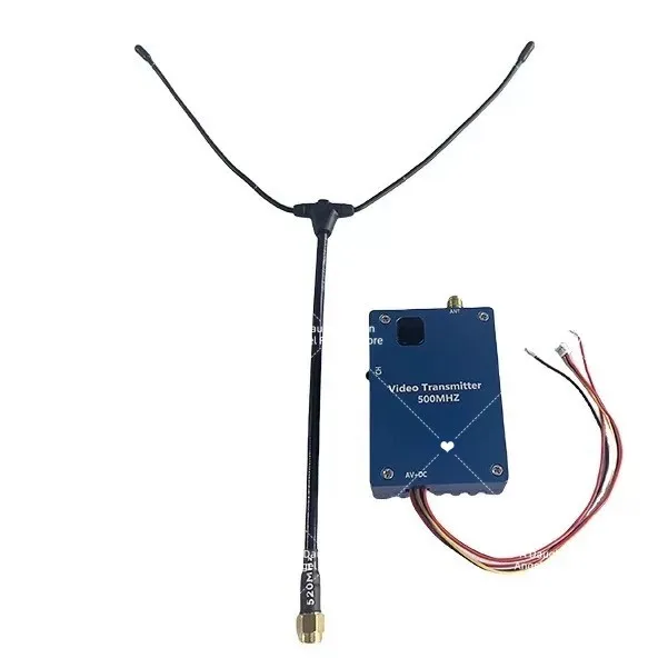 Wireless image transmission low-frequency 500MHz signal transmitter, video receiver, crossover machine, 8-channel wireless