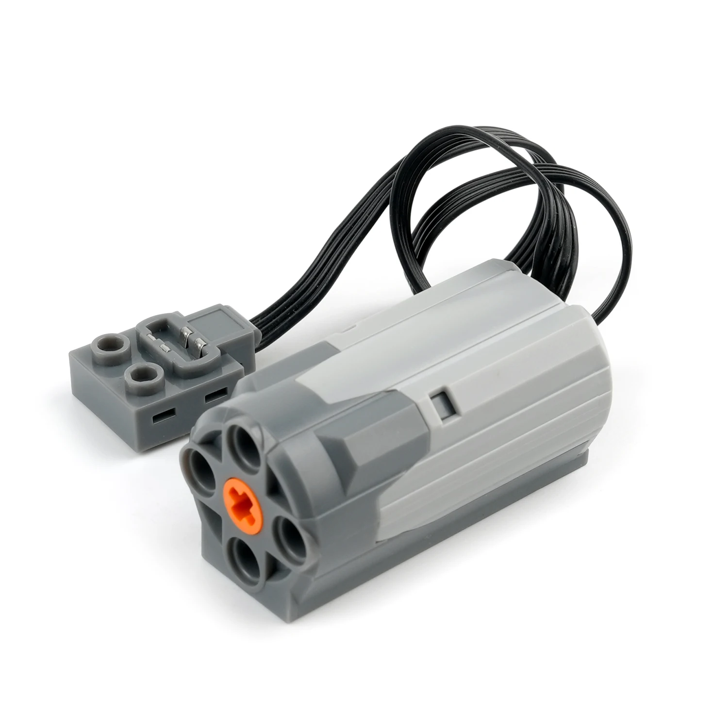 Bloques de Motor M, funciones de potencia de alta velocidad, bloques de construcción, Motor eléctrico de 600 RPM para coche/tren MOC, juguetes técnicos DIY 8883