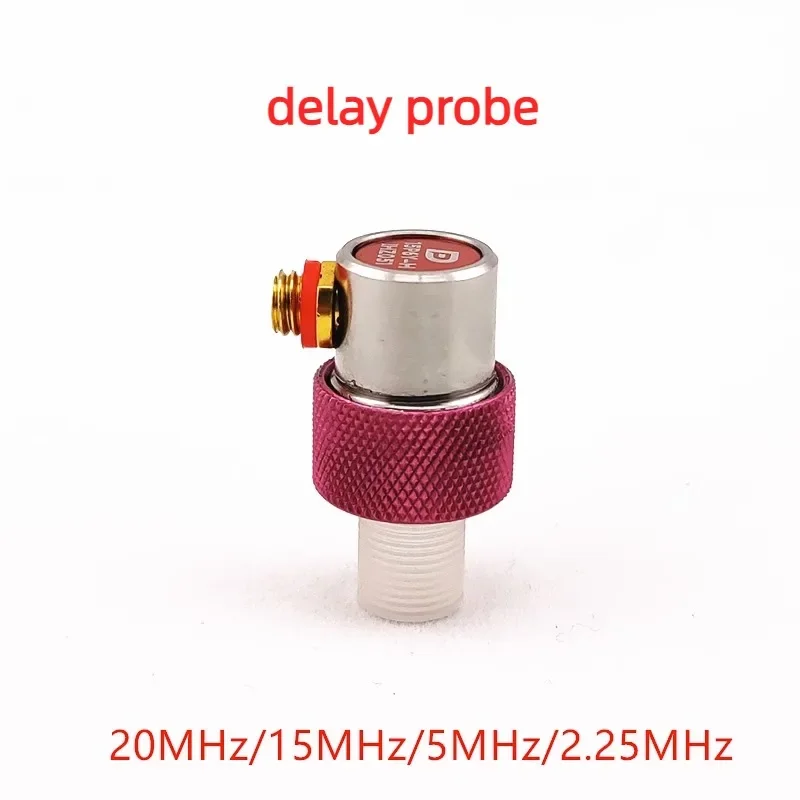 15MHzΦ6mm Ultrasonic Thickness Gauge Probe High-frequency Flaw Detection Delay Block Delay Delay Hysteresis Single Crystal D15A