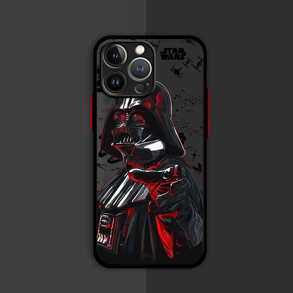 Cover Soft Phone Case for Apple iPhone 15 16 Pro XS X 12 Mini 14 16 Pro Max 11 Pro 13 16 Plus XR Back Stars Wars Cool Hero