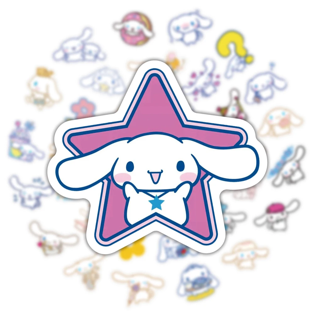 10/30/50 шт. милые наклейки в виде коричной ленты, Мультяшные украшения, наклейки для игрушек «сделай сам», для телефона, чемодана, скейтборда, милые наклейки Sanrio, подарок для детей