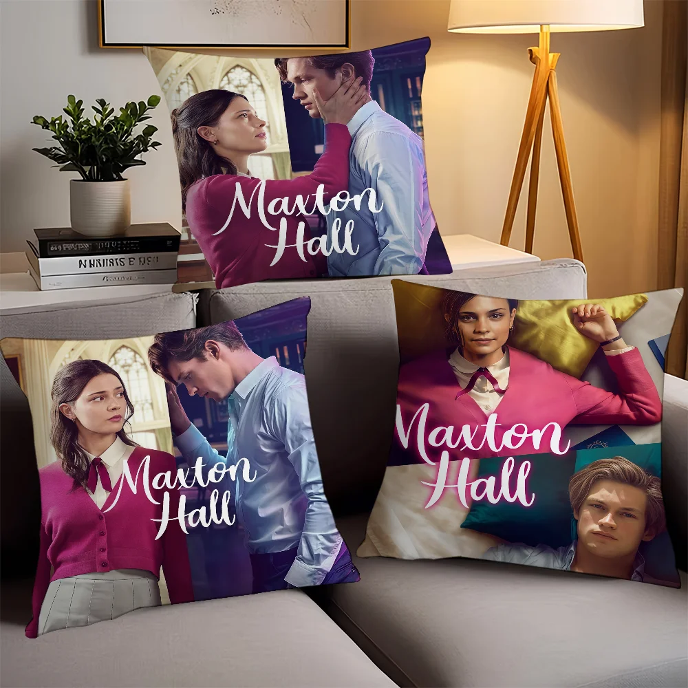 

Romance TV series Maxton Hall Pillow Case Office Cushions Suitable For Sofa Car Bedroom Decorative Cushion Cover