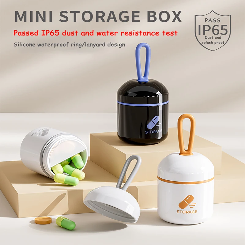 

Ip65 Three-Layer Dustproof And Splashproof MedicineBoxWith Single And DoubleCompartments AndHanging Rope To Block Medicine Board