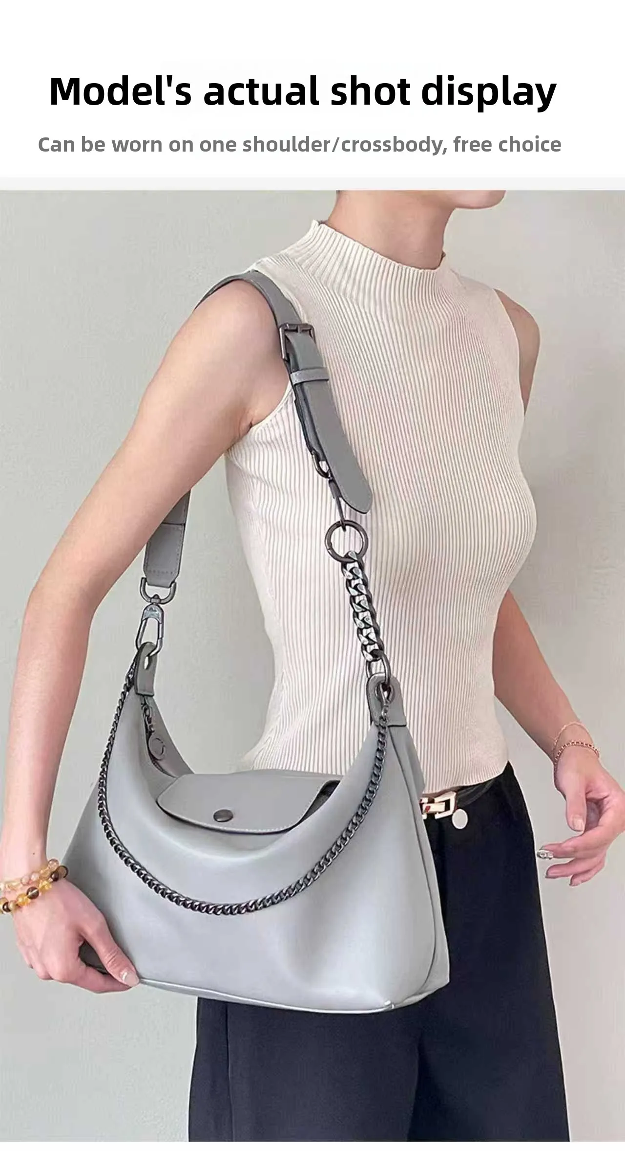Extension Chain For Longchamp Hobo,decorative Chain Bag Decoration Extended Chain,bag Strap Underarm Bag Replacement Accessories
