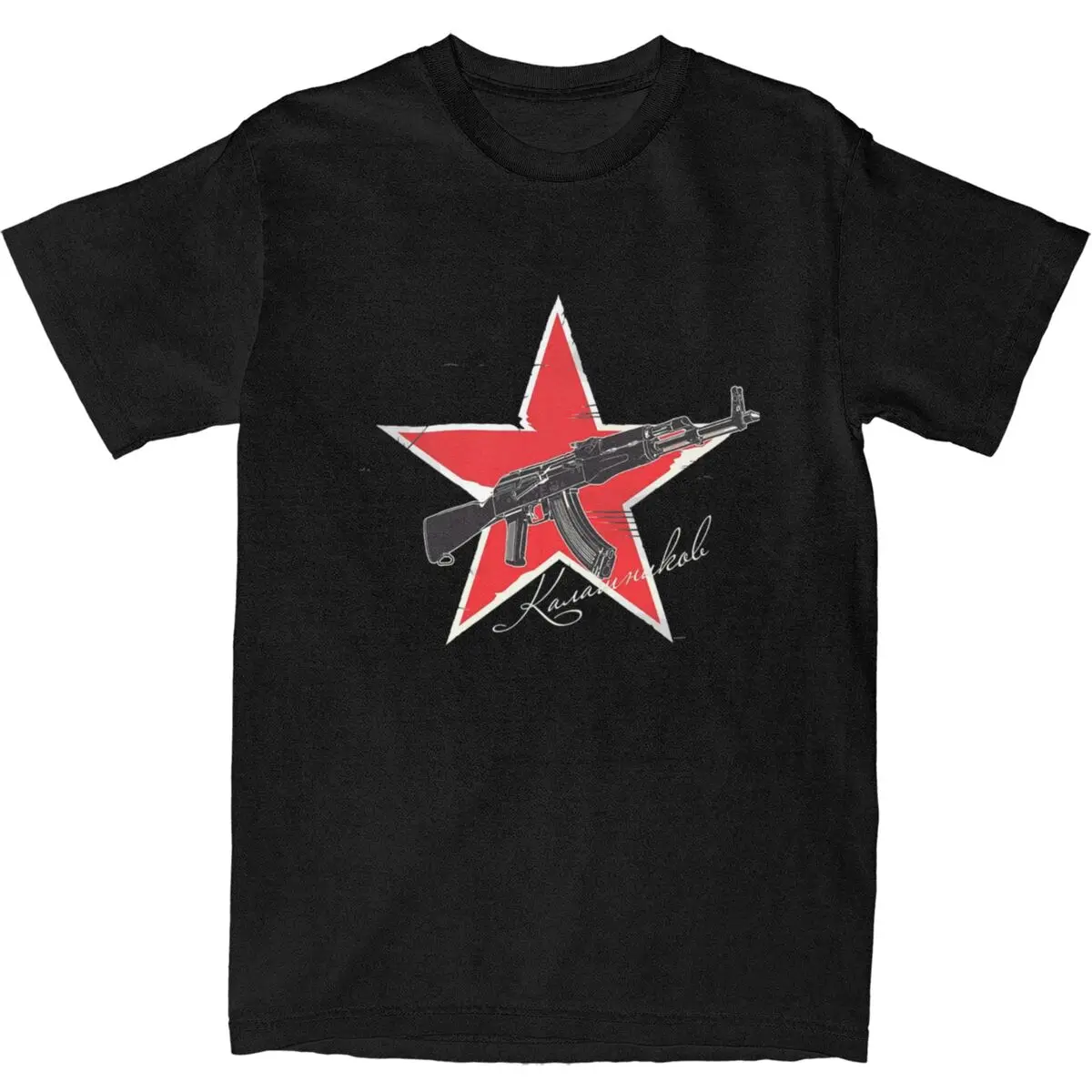 

Haikyuu T Shirt AK47 Pure Cotton T-Shirts Hip Hop Tshirt for Men's Summer Y2K Funny Casual Short Sleeve Top Tees