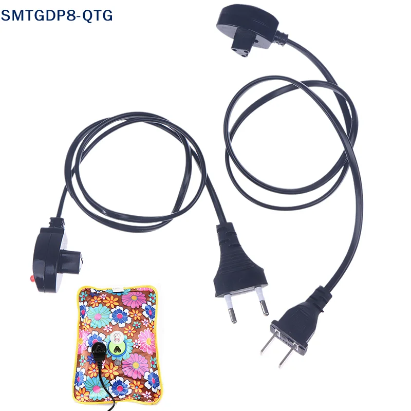 

New Hot Water Bottle Charging Cable Power Plug Electric Bag Hand Warmer Pocket Rechargeable Plug Outdoor Portable