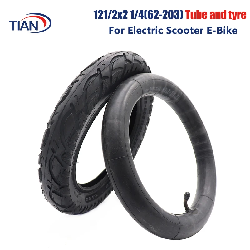 Lightning shipping  Gas Electric Scooters 12 Inch tube Tire For  ST1201 ST1202 e-Bike 12 1/2X2 1/4 12 1/2X2 1/4 ( 62-203 )