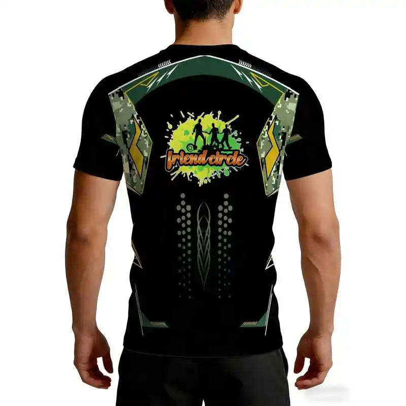 Men's High-Elasticity Quick-Dry Fitness ApparelTSports short-sleeve slim-fit shirt that accentuatesmuscle definition is moisture