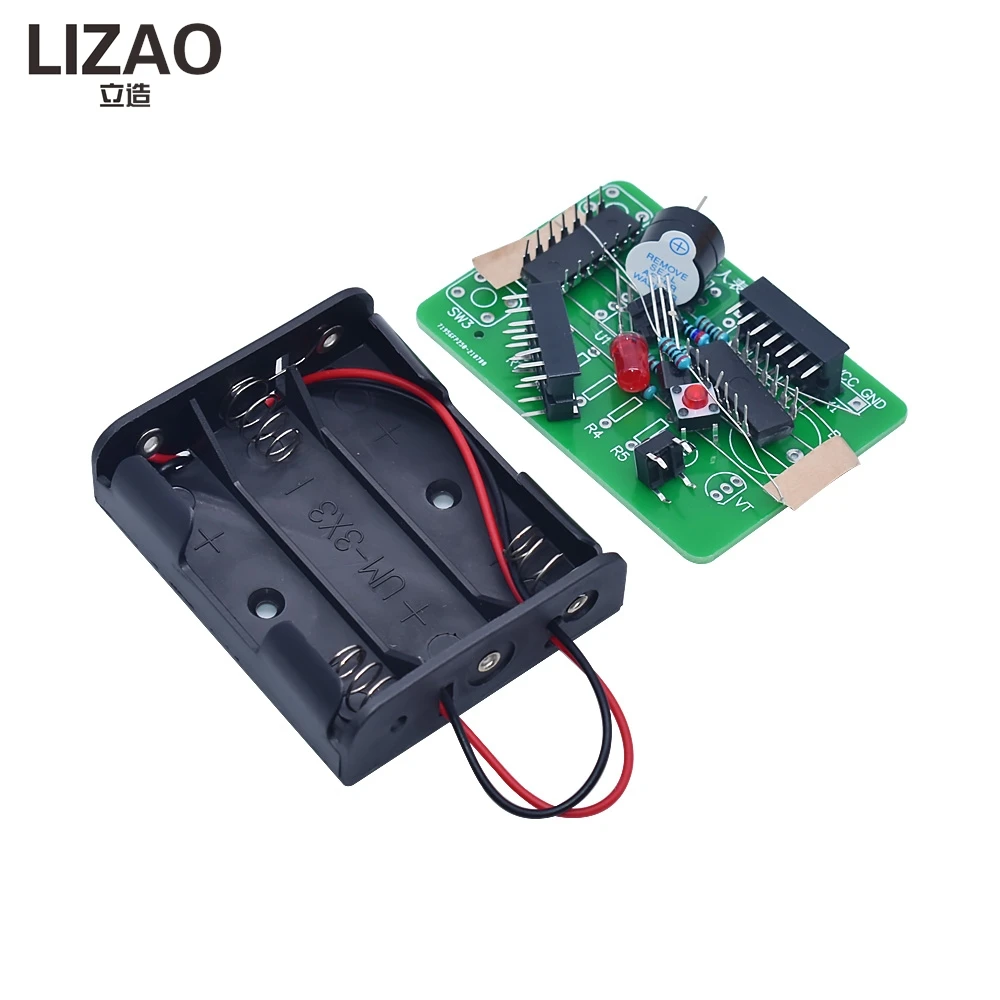 LIZAO 74LS08 + CD4075 Three-person Voting Machine Electronic DIY Kit Bulk Shipment Available