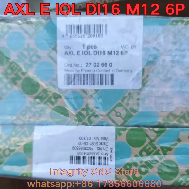New AXL E IOL DI16 M12 6P PLC module 22702660