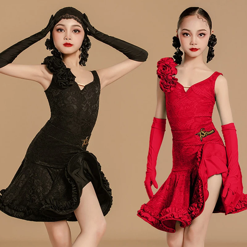 children's-samba-rumba-ballroom-dance-dresses-2025-new-latin-dance-professional-costume-girls-chacha-latin-dance-dress-sl12193