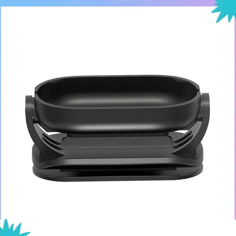 ABZW 2개입 캡 이지 클립 마운트 햇 클립 퀵 릴리즈 클램프 마그네틱 프레임 고정 홀더 블랙 PC+ABS (Insta360 Go 3 용)