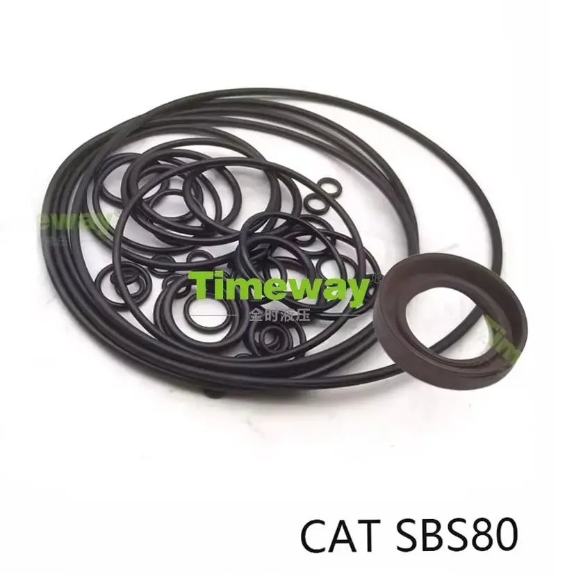 

Аксессуары для гидравлического насоса SBS, комплект уплотнений для ремонта насоса CAT SBS80, уплотнения гидравлического поршневого насоса, прокладки насоса