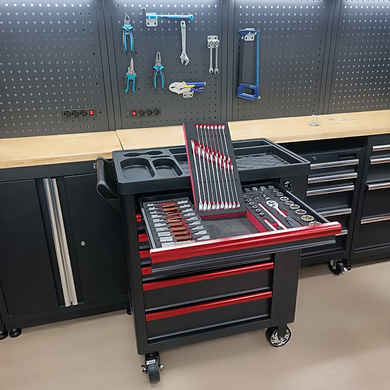 Professional 7 Drawers Roller Tool Sets Box Storage Tool Trolley/ Chest/ Cabinet / Cart