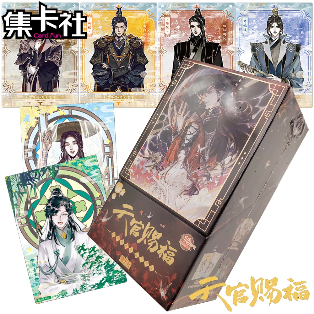 

Original Card.fun Heaven Official's Blessings Character Card Fans' Like Fantasy Novels Creative Comic Series Card Desktop Toys