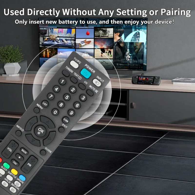 AKB33871414 Zamiennik pilota do telewizorów LG, do LG TV 26LG3000-ZA 32LG3000-ZA 37LG3000-ZA 42LG3000-ZA 32LG5000-ZA 37LG5000-ZA — zdjęcie produktu 4