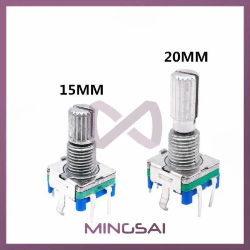 매화 핸들 15mm 20mm 로터리 인코더 코딩 스위치/EC11/디지털 전위차계 스위치 5 핀, 1 개