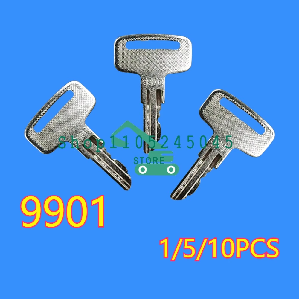 

1/5/10PCS Ignition Starter Keys 9901 2860030 for JLG Scissor Lift 600AJ 460SJ 400S 600A