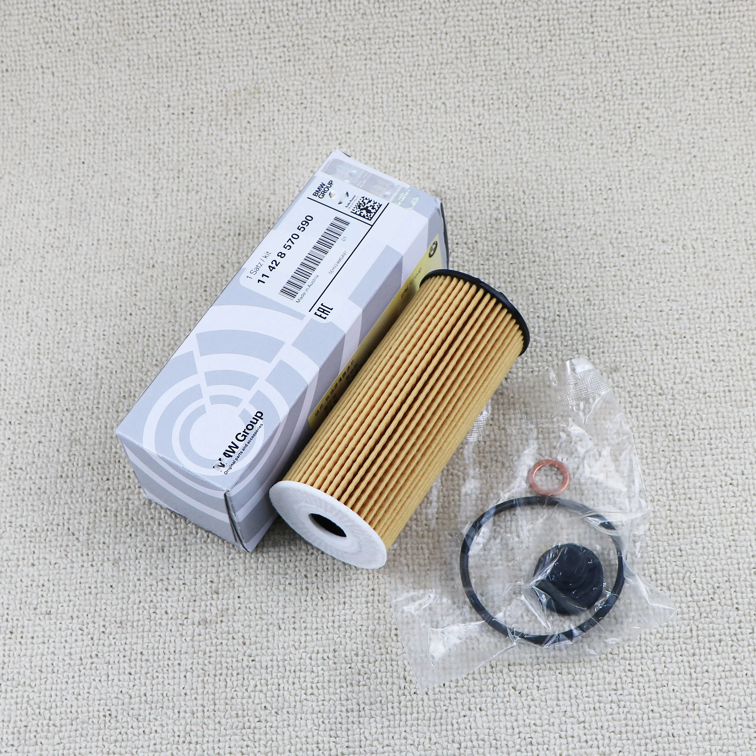 11428570590 Car Oil Filter Kit Filter For BMW Mini Coope X1 F45 F46 F48 F54 F55 F56 Car Accessories