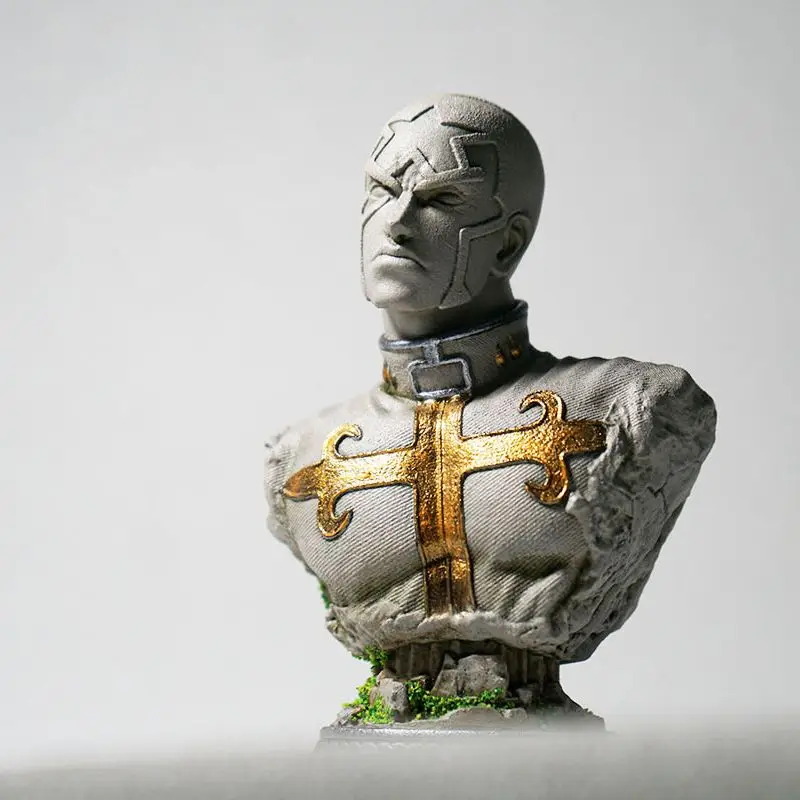 JoJo's Bizarre Adventure Enrico Pucci Petrochemical Statue Resin Bust Pendant Gift Figure 11CM