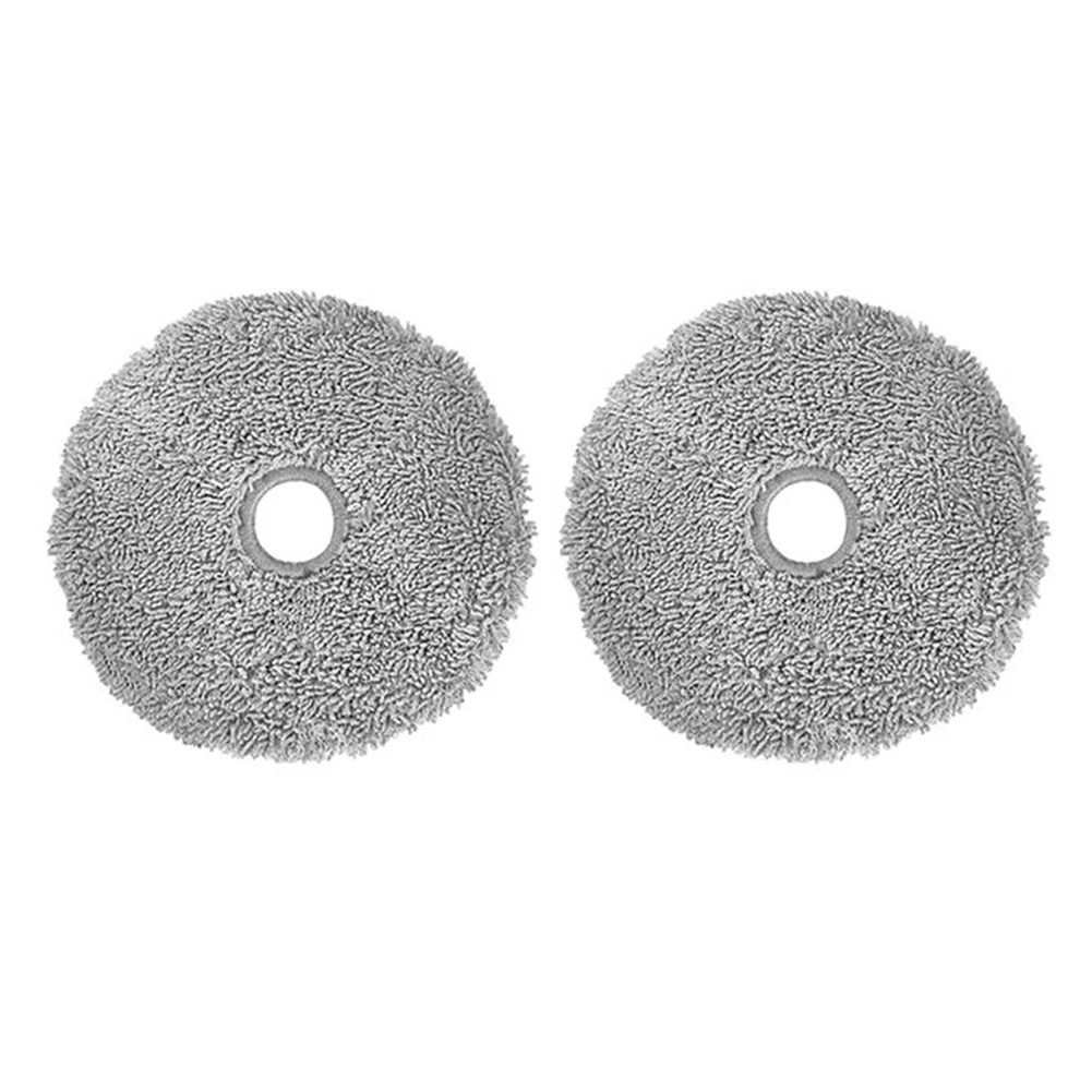 12Pcs Mop Cloth For Lydsto W2 Robot Vacuums Spare Part Round Mop Replacement Parts Accessories