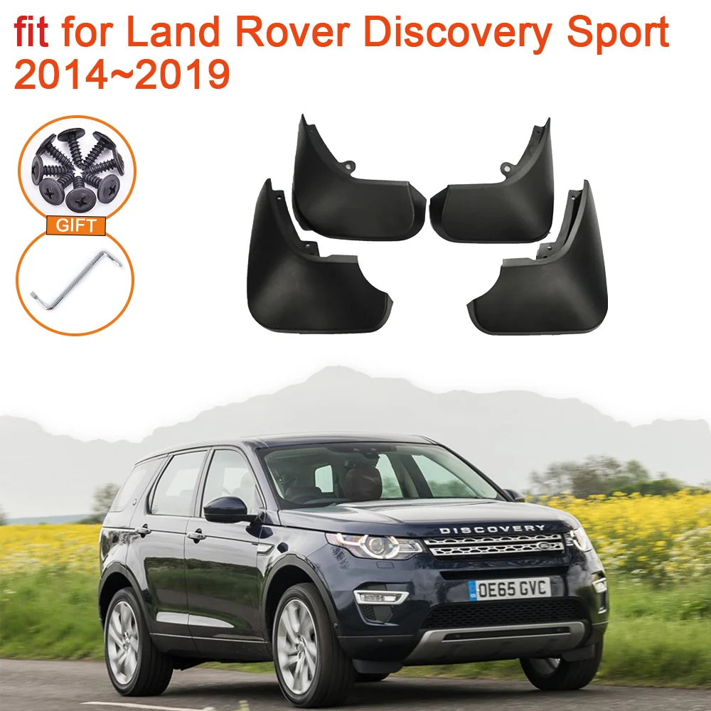 Mud Flaps for Land Rover Discovery Sport L550 2015 2016 2017 2018 2019 Car Accessories Mudguards Splash Guards Fender Flare Rear