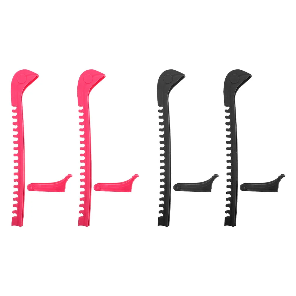 2 Pairs Skate Protector Board Covers Blades Guards Portable Ice Skates Skating Shoes Supplies Pxc Child Figure