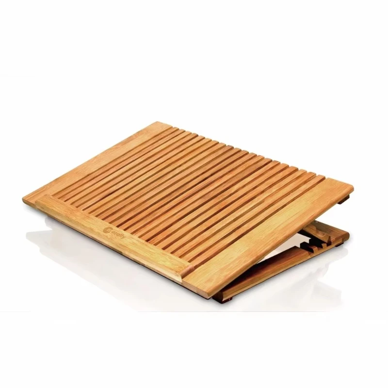 

Foldable Laptop Lifter Adjustable Computer Laptop Stand Wooden Stand Desk Portable Universal Multi-angle