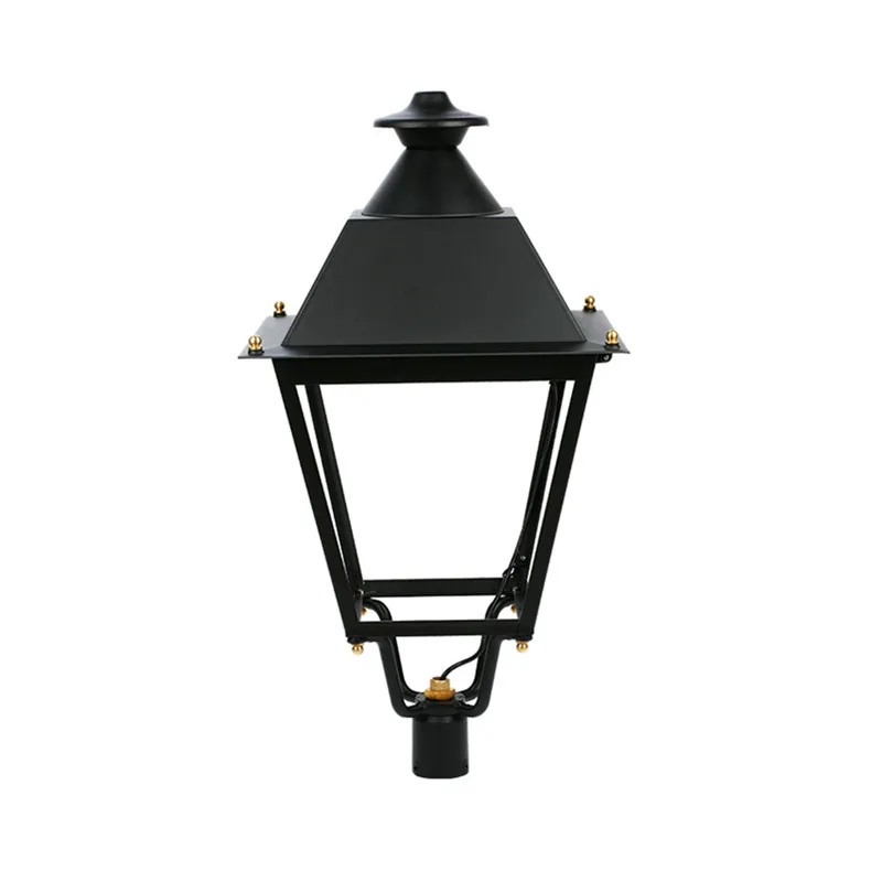 ETL Listed Outdoor Led Garden Pole Area Light Fixture 50W LED Post Top Light