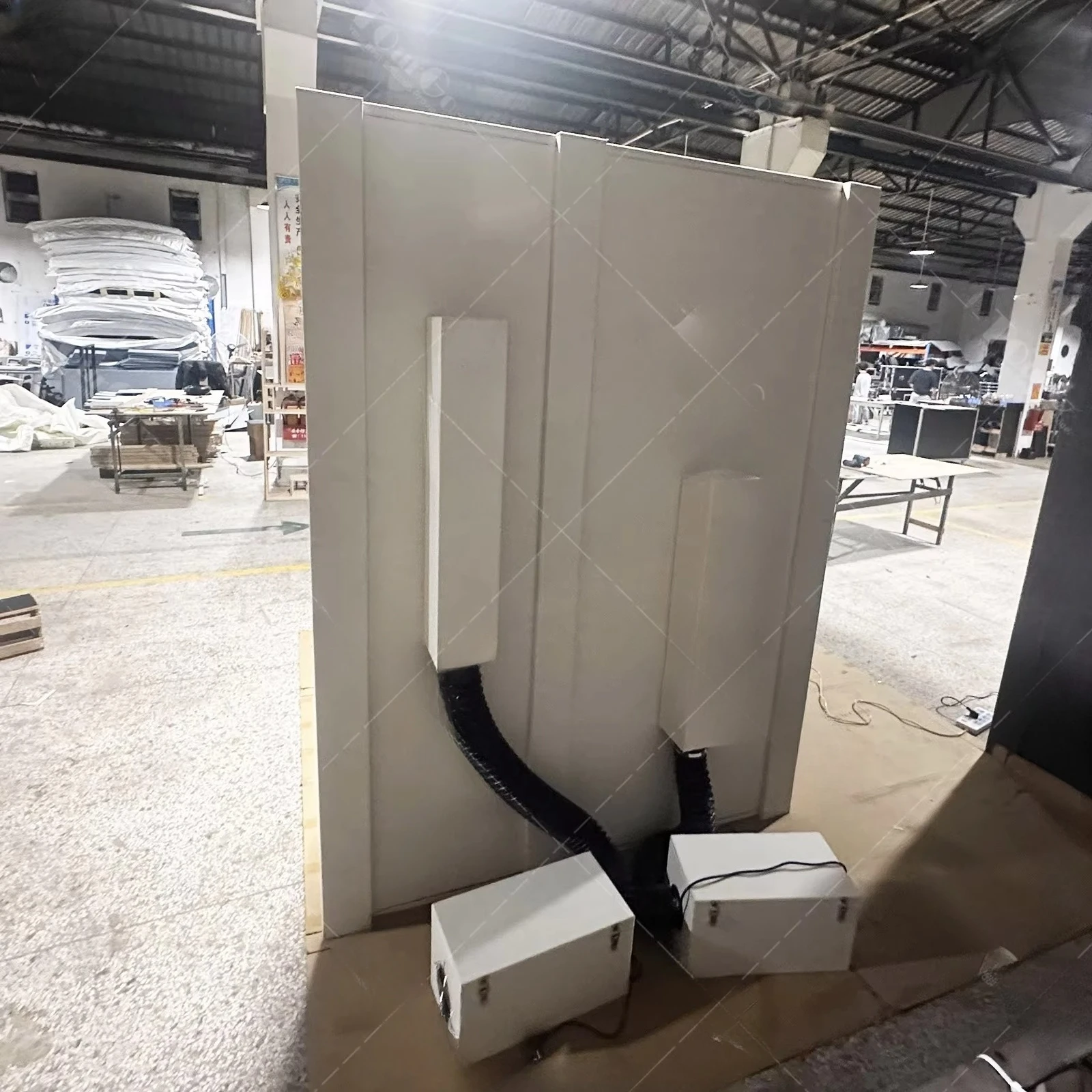 استوديو تسجيل عازل للصوت باللون الأبيض/كشك هاتف كاريوكي لغرفة تجربة الواقع الافتراضي الحية #5