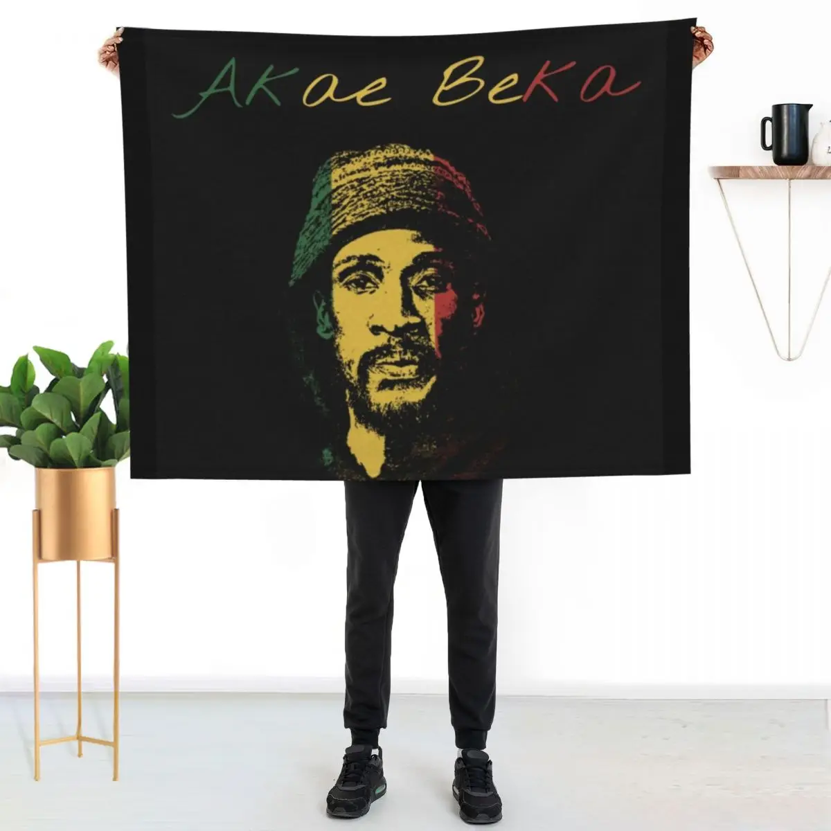 

akae beka flag Throw Blanket Versatile Cozy Throw Blanket for All Occasions
