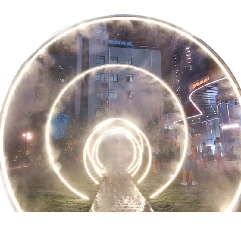 Landscape Lights Outdoor Park Square Round Spraying Device Landscape Wonderland Arch Decorative Lights