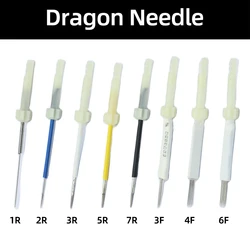 20PCS/50pcs/100pcs 1R/2R/3R/5R/7R/3F/4F/6F Tattoo Needles for Permanent Makeup Eyebrow and Lip Designs Taiwan Dragon Machine