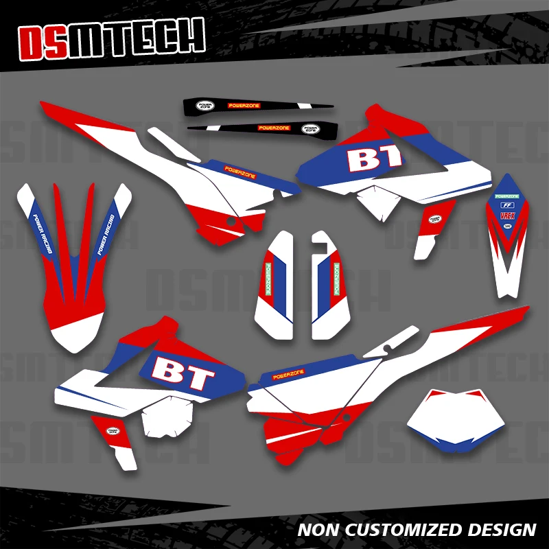 

DSMTECH полная графика наклейки мотоцикл фон на заказ для BETA RR 125 250 300 430 2018 2019 001