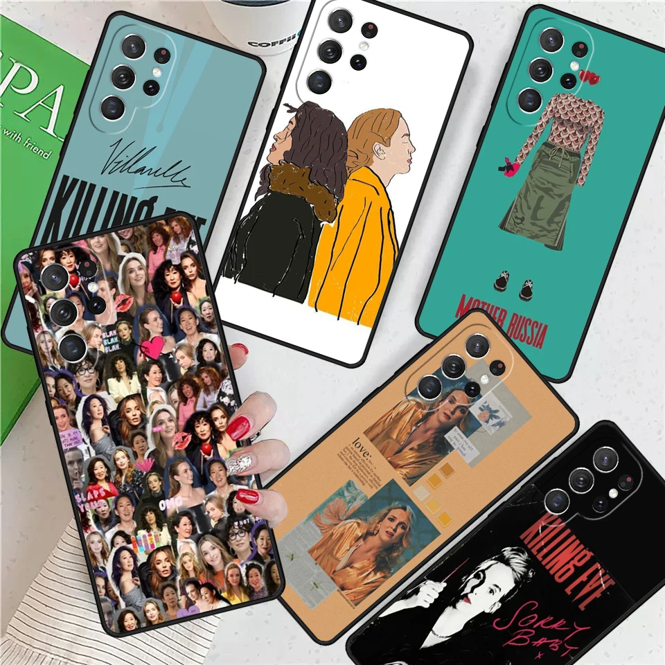 Villanelle Killing Eve For Samsung Galaxy S24 Ultra S21 S22 S8 S9 S10 5G Note 10 20 Plus FE S23 Phone case Cover Coque