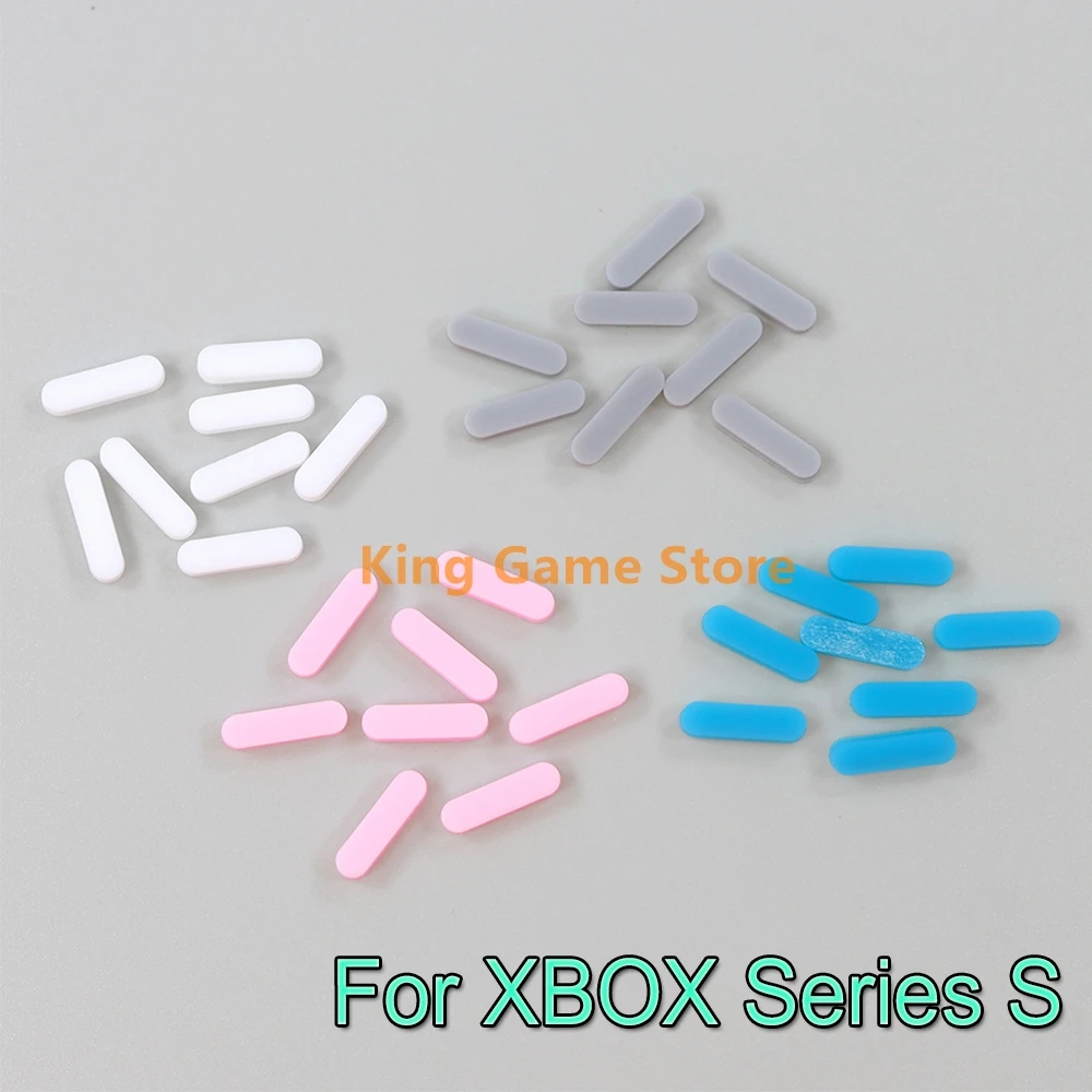 

200 комплектов для Xbox Series S, сменная силиконовая кнопка для игровой консоли XBOX Series S, резиновая накладка на ножки, запасные части
