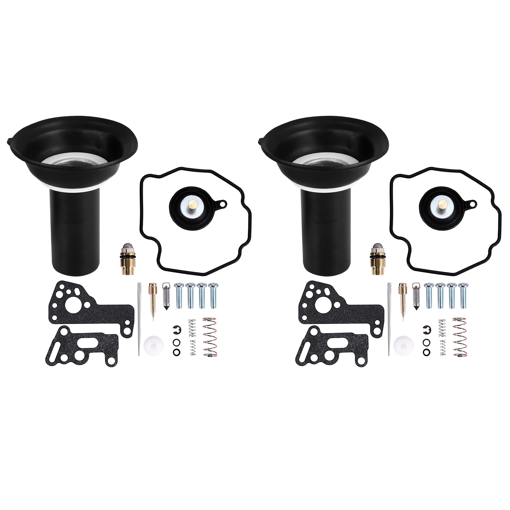 ชุดซ่อมคาร์บูเรเตอร์สําหรับ Yamaha Virago XV535 1990-2001 XV 535 ลูกสูบไดอะแฟรม