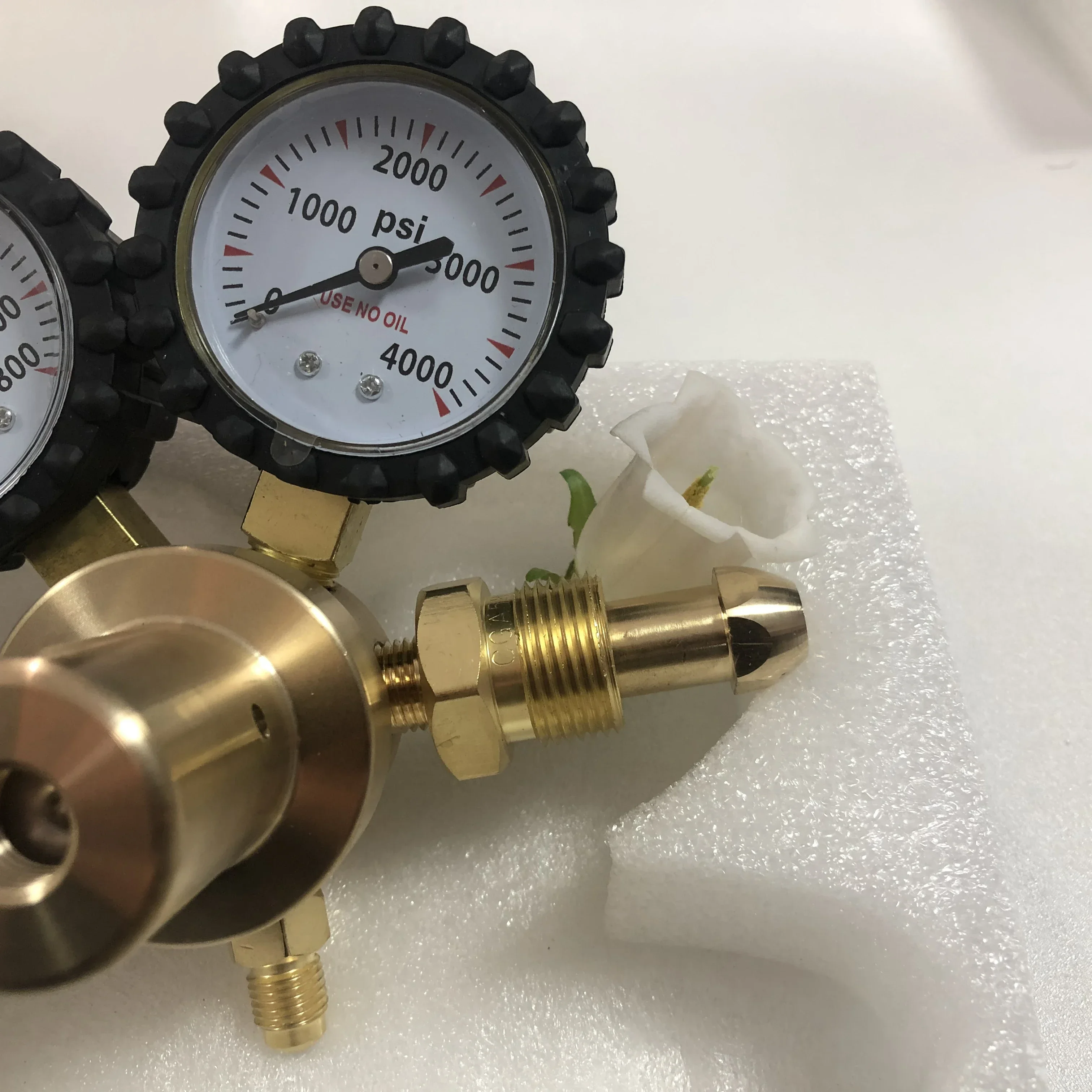 CGA580 All Copper High-Pressure Nitrogen Pressure Reducing Valve